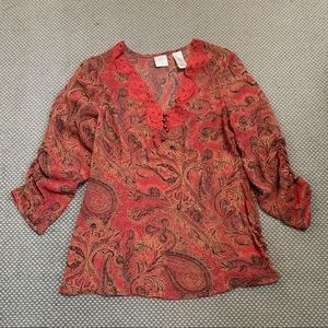 Emma James 3/4 Sleeve Top